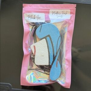 Glitter cowboy hat with fringe air freshener